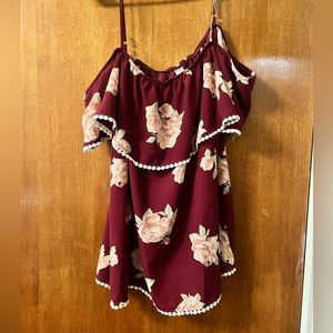 Off the shoulder shirt